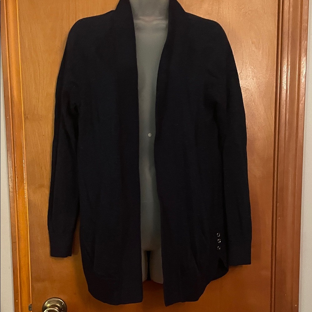 Lilly Pulitzer Midnight Blue Open Cardigan